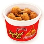 Chicken Lollipops in a box