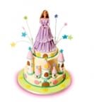 RR-Character Cake-Barbie Castle