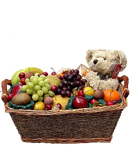 Teddy Fruit Basket