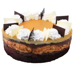 Decadent Flan de Chocolat Cake