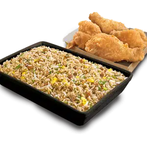 4pc Chicken Chao Fan Platter Bundle