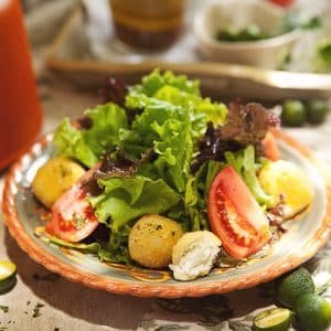 Fried Kesong Puti & Calamansi Vinaigrette Sharing