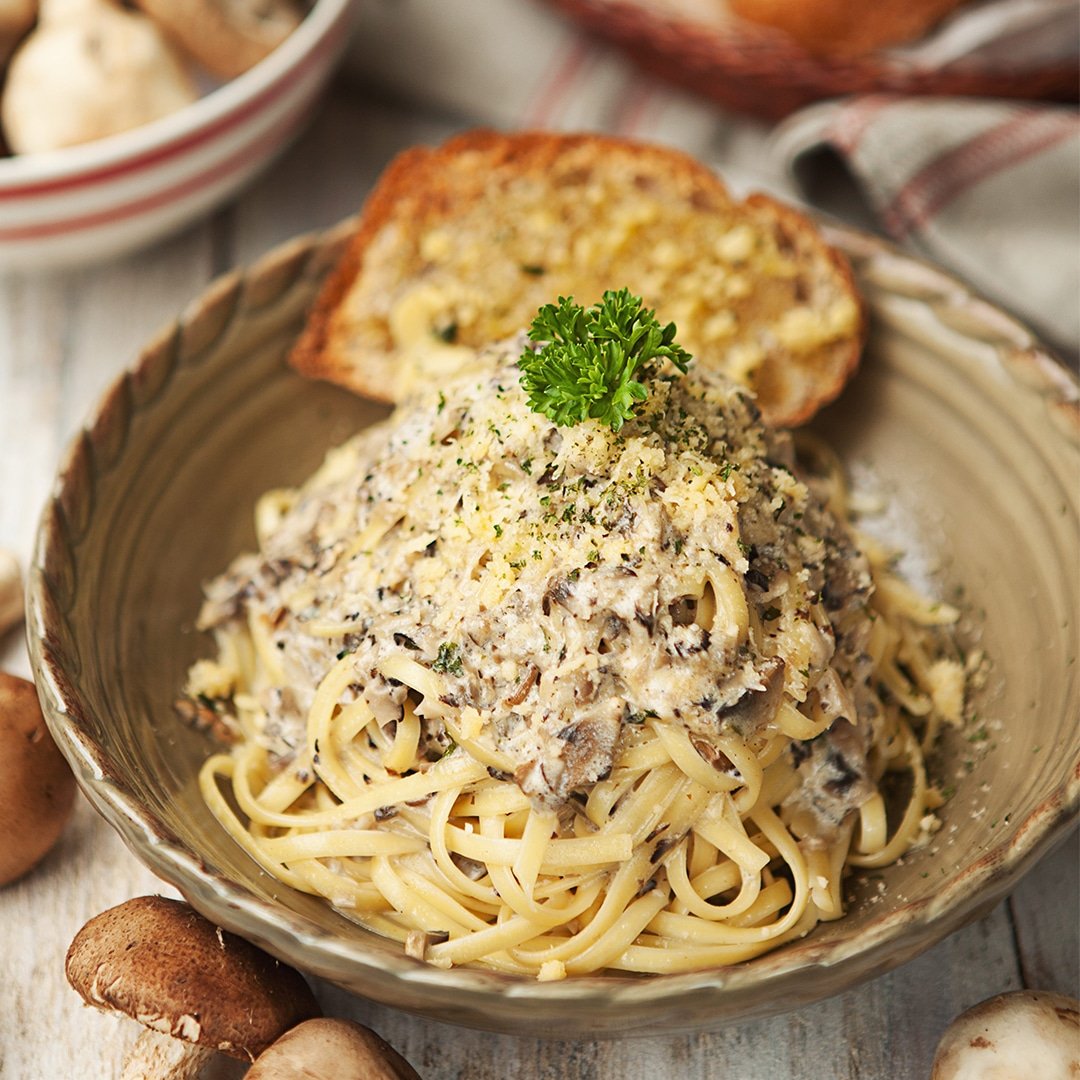 Mary Grace Mushroom Cream Sharing