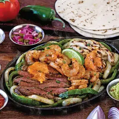 Mix and Match Fajitas Trio
