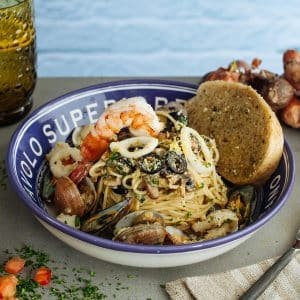 Seafood Pasta Sharing