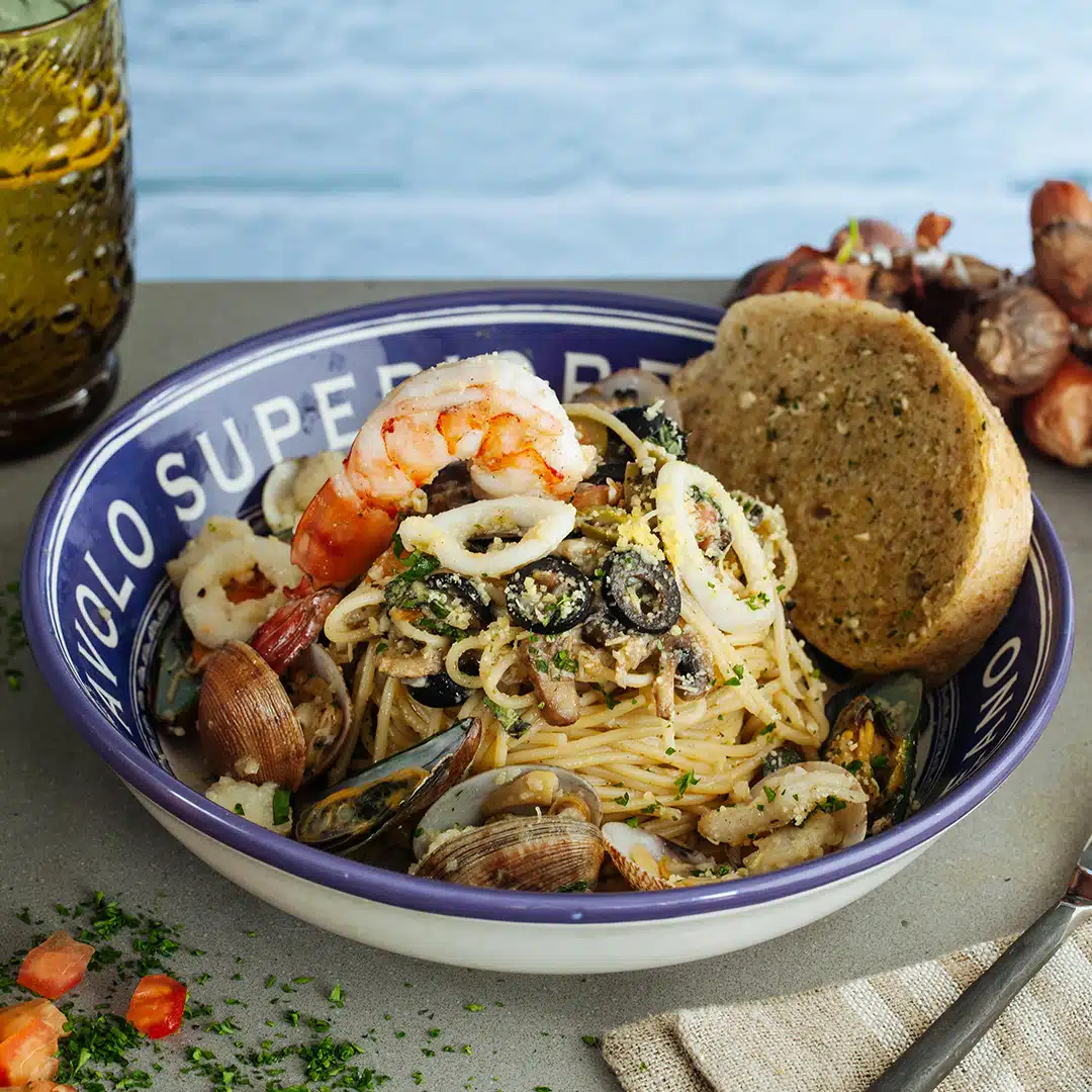 Seafood Pasta Sharing
