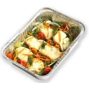Steamed Halibut and Vegetables in Pernod 2kg