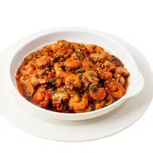 Gambas y Champiñon al Ajillo Party Size