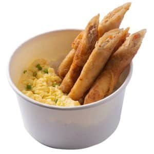 Lumpiang Shanghai w/ Rice