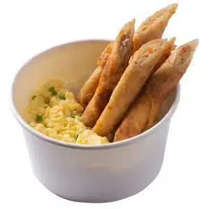 Lumpiang Shanghai w/ Rice
