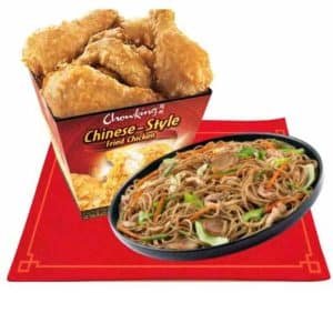 Fried Chicken Pancit Family Platter