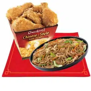 Fried Chicken Pancit Family Platter