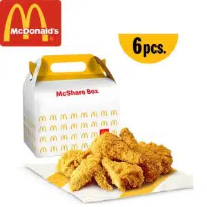 6pcs Chicken McShare Box