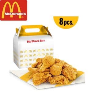 8pcs Chicken McShare Box