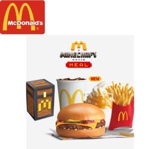 Cheeseburger Meal with Golden Apple Sundae
