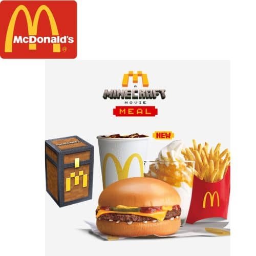Cheeseburger Meal with Golden Apple Sundae