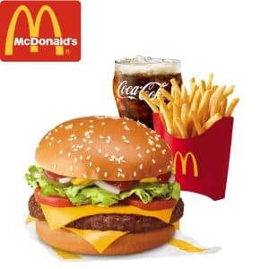 Quarter Pounder w/ Cheese, Lettuce, & Tomatoes Meal