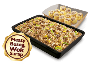Siomai Beef Chao Fan Family Platter
